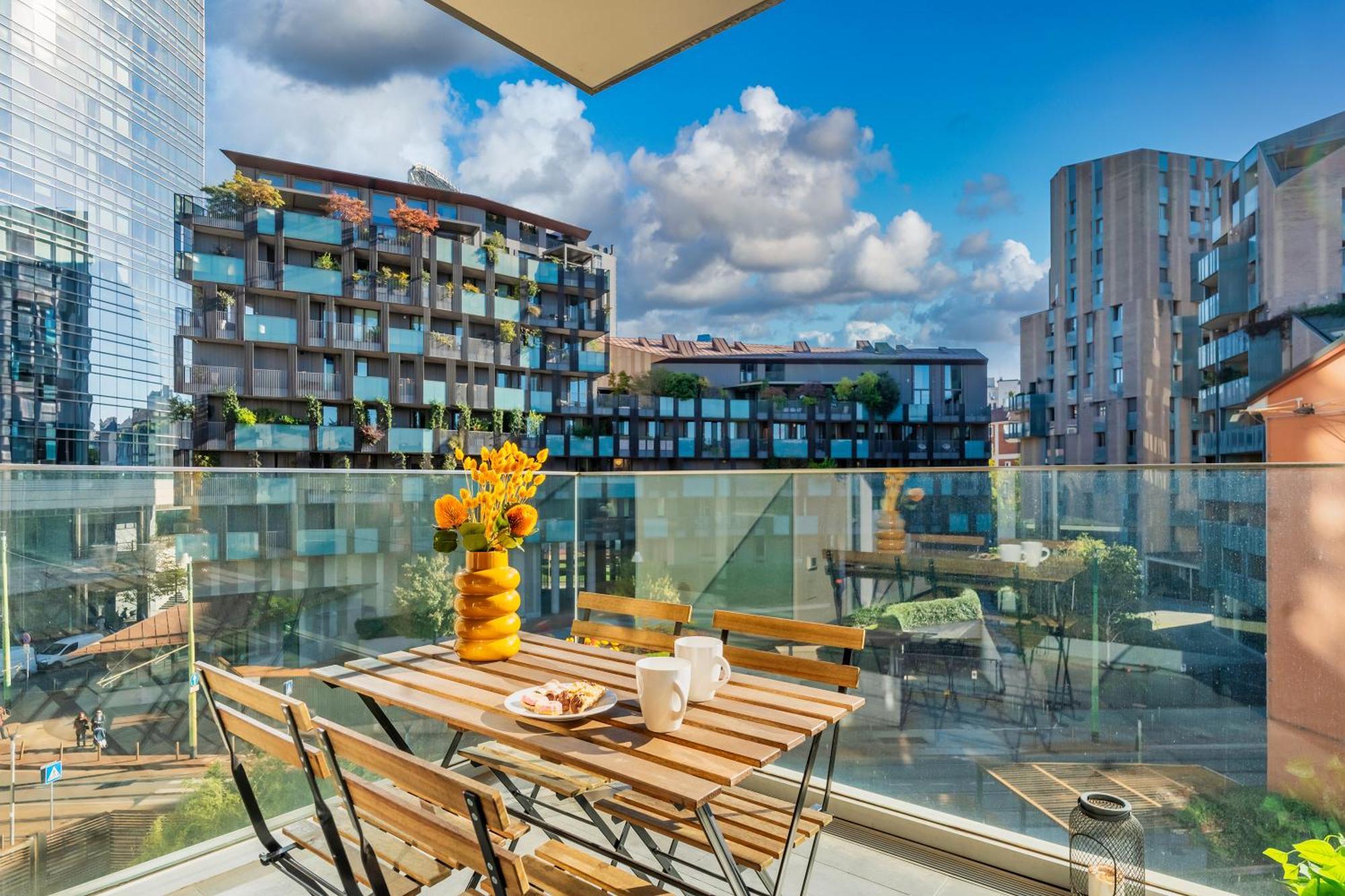 Appartement Corso - Luxury With View Terrace Milan